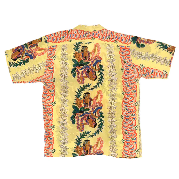 Avanti Hawaiian Shirt - WAHINE - YELLOW