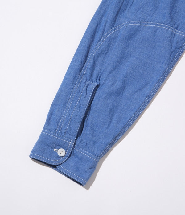 SUGARCANE VAT DYE CHAMBRAY WORK SHIRT - LONG SLEEVE
