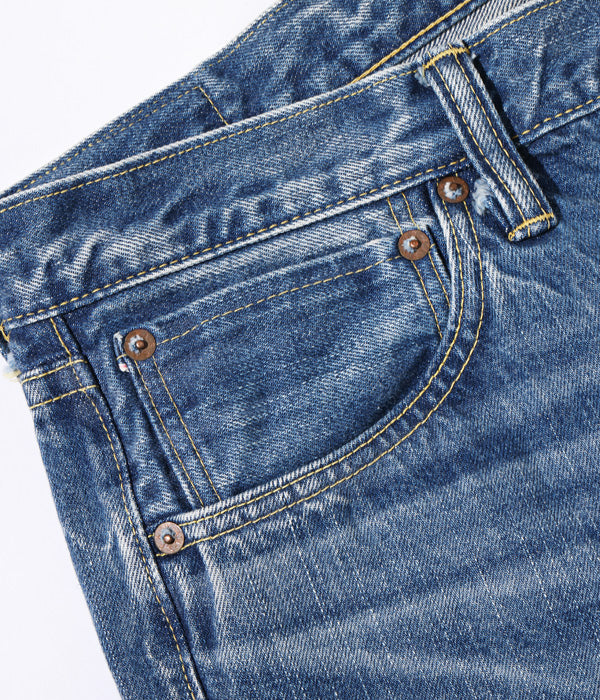 Sugarcane Slim Tapered Selvedge Denim Jean - Dark Wash