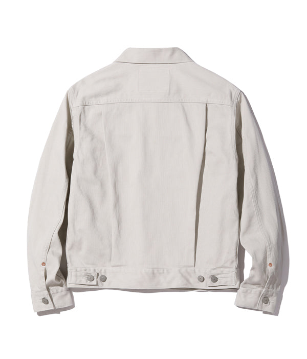 SUGARCANE TYPE 1953A Cotton Piqué Jacket - Off White