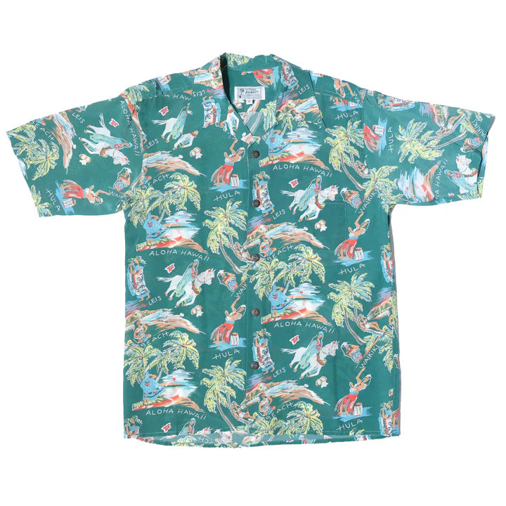 Avanti Hawaiian Shirt - Pau Riders