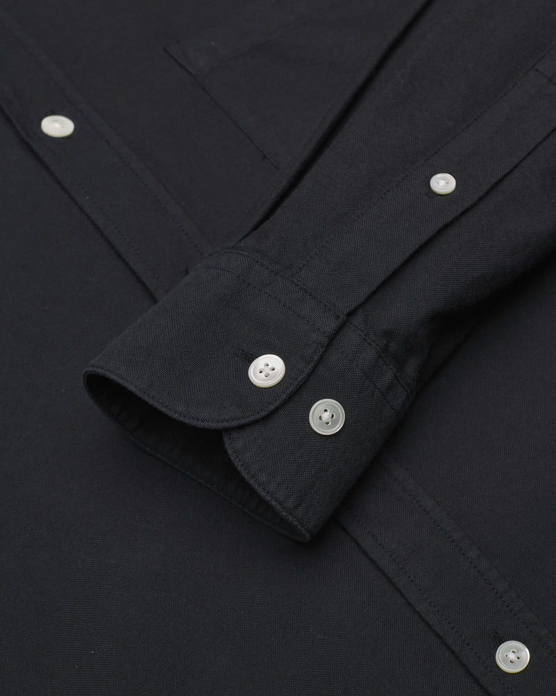 Portuguese Flannel Belavista Long Sleeve Shirt - Black
