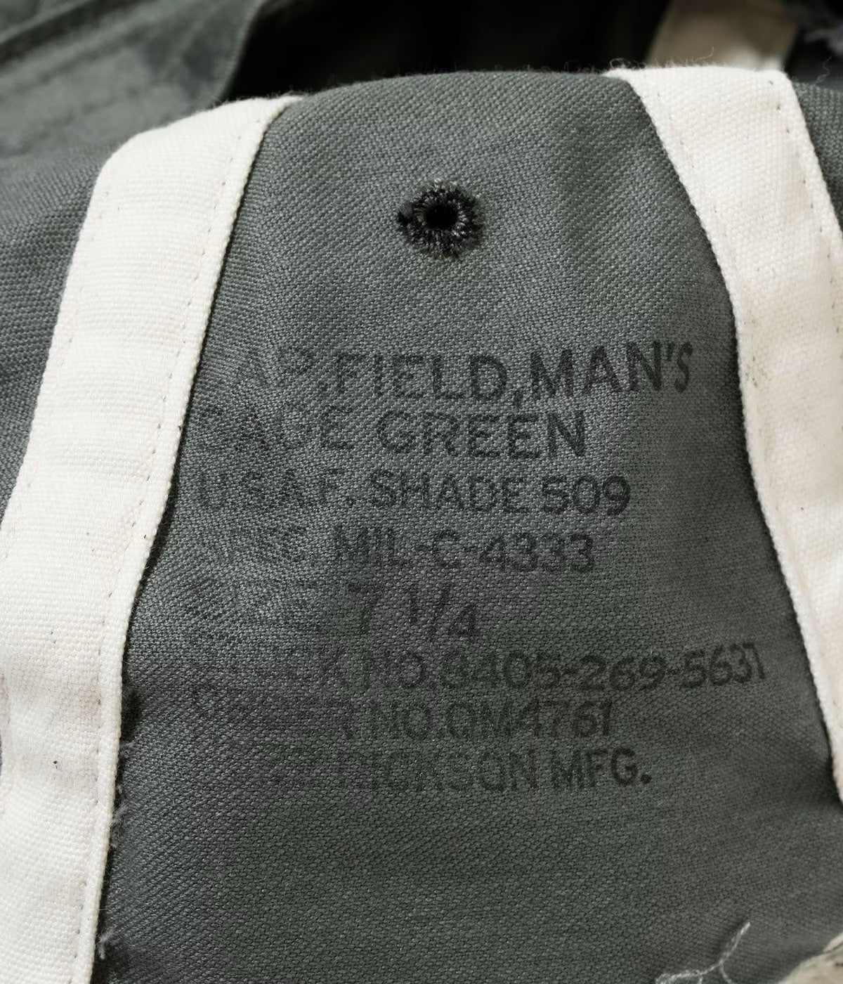 Buzz Rickson CAP, FIELD, MAN'S SAGE GREEN