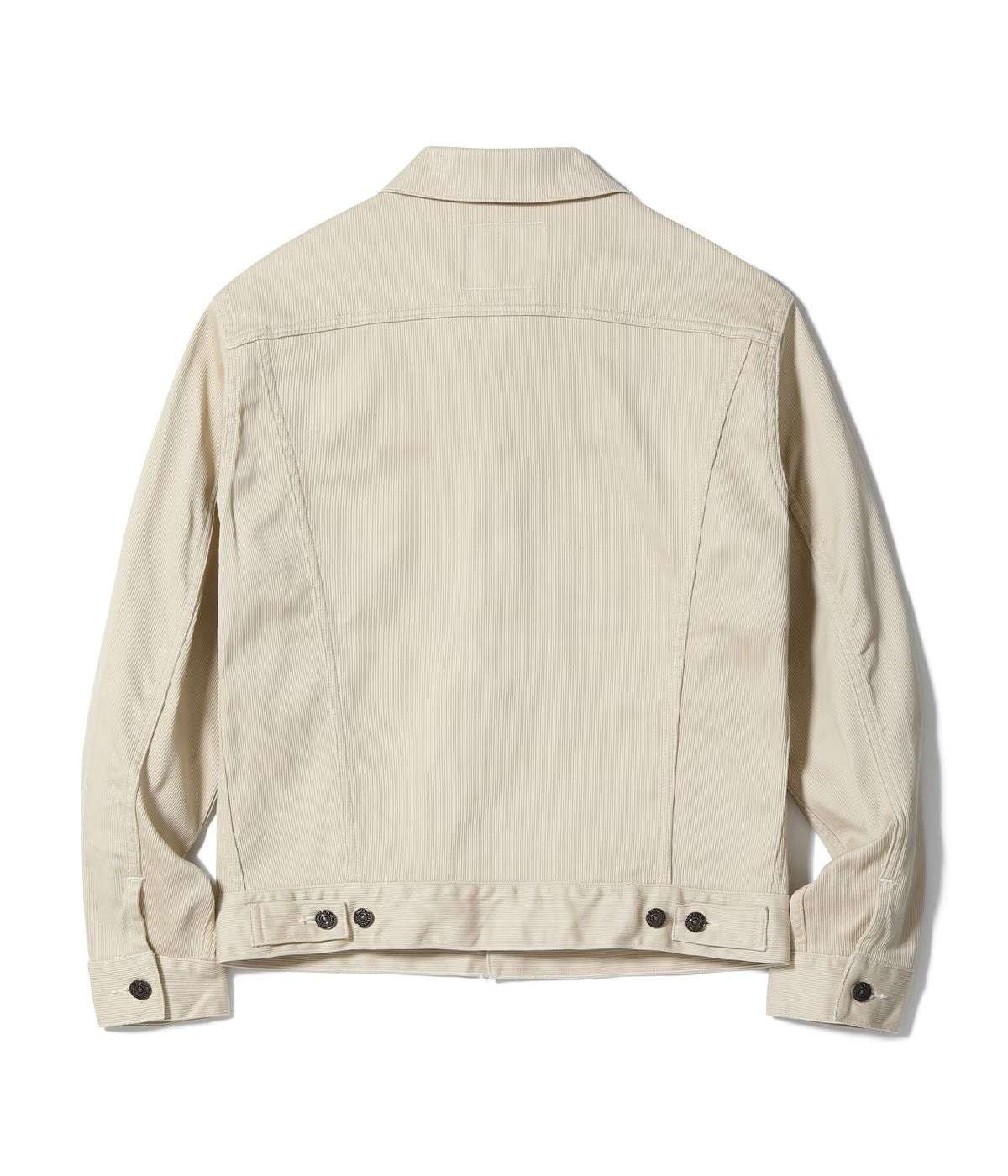 SUGARCANE TYPE 1962A COTTON PIQUE JACKET - OFF WHITE