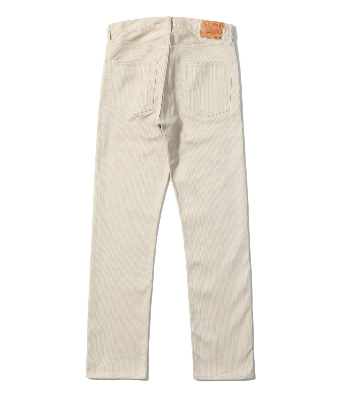 Sugarcane 11oz. COTTON PIQUE ZIPPER FLY JEANS - OFF WHITE
