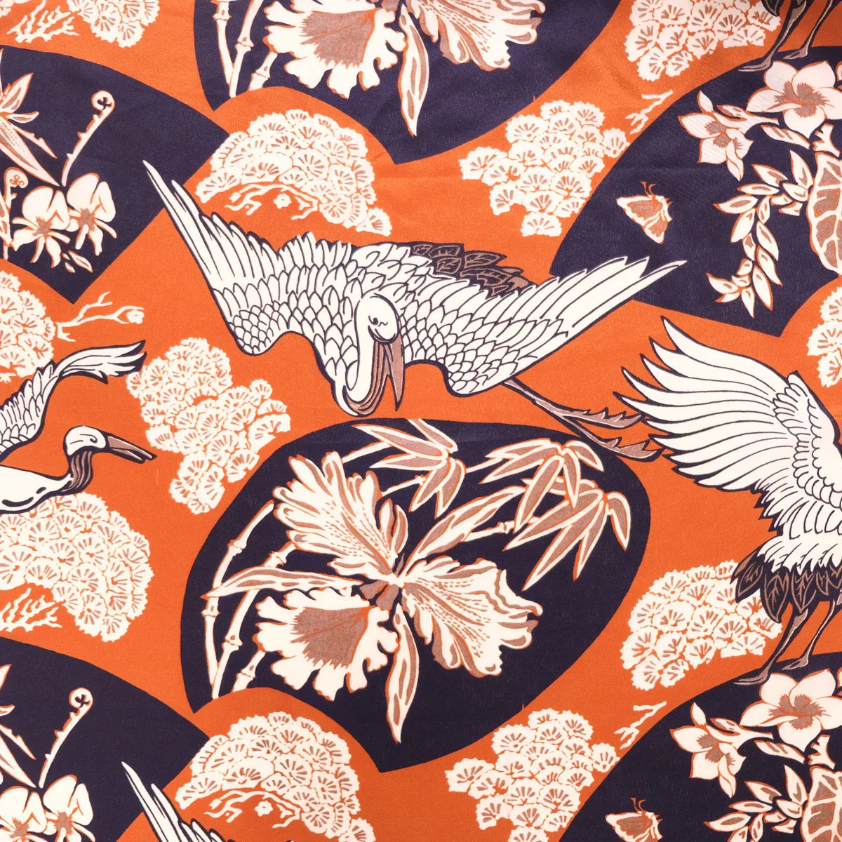 Avanti Hawaiian Shirt - GOOD FORTUNE - ORANGE
