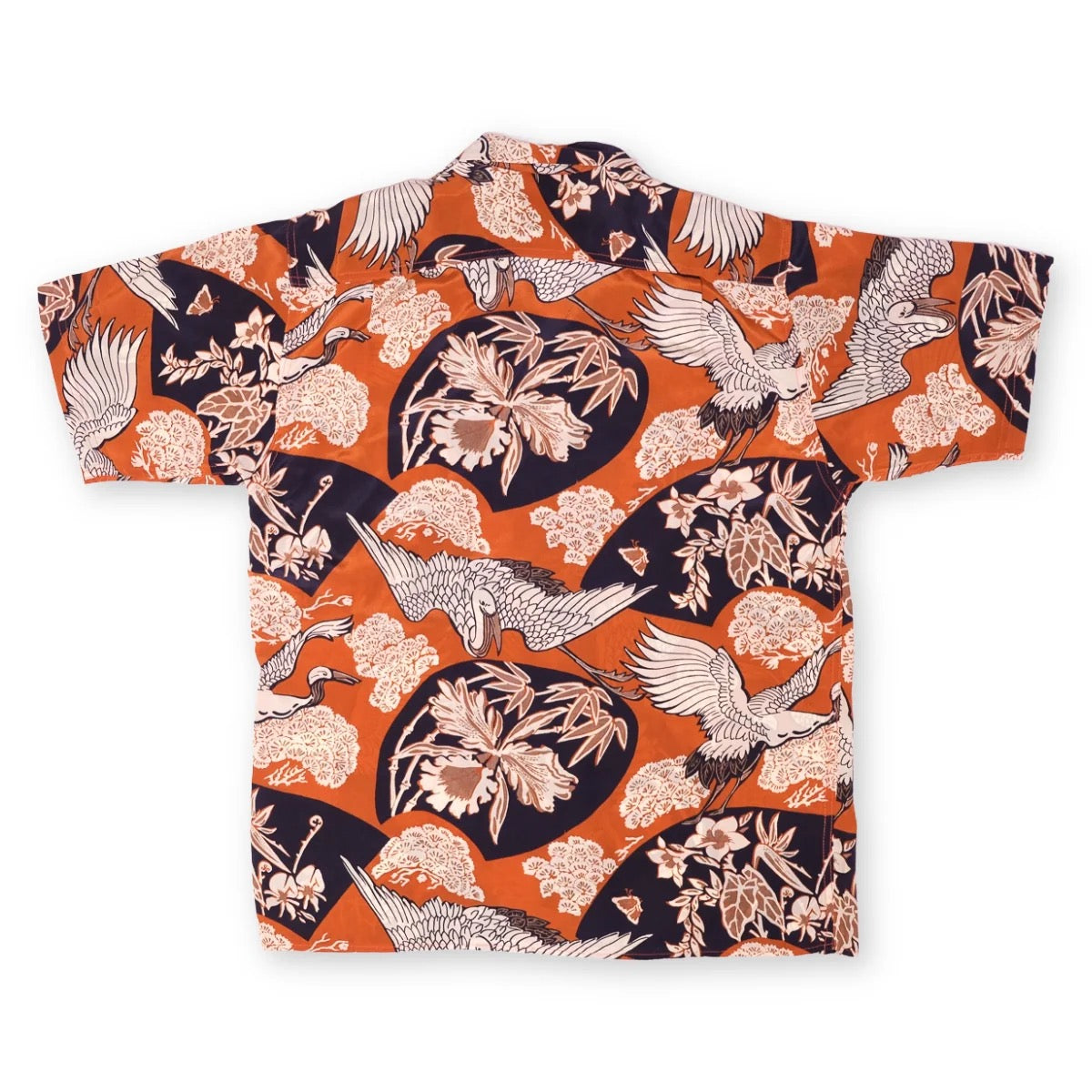 Avanti Hawaiian Shirt - GOOD FORTUNE - ORANGE