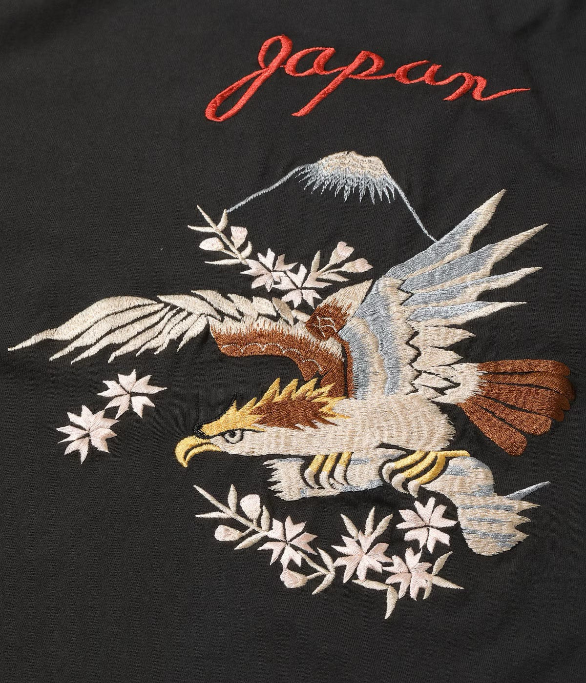 Toyo Tailor LONG SLEEVE SUKA T-SHIRT EMBROIDERED “EAGLE”