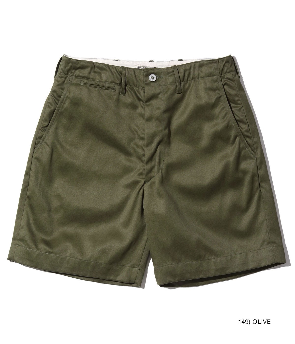 Buzz Ricksons - EARLY MILITARY CHINOS (MOD.) 1945 MODEL SHORTS - OLIVE