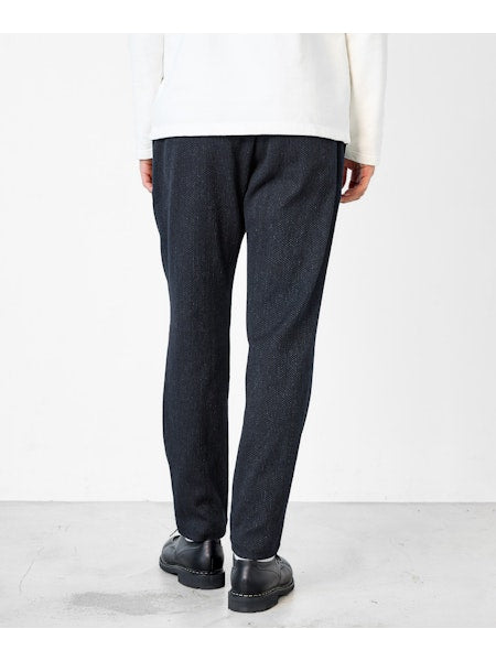 Japan blue JBJE1525 Sashiko wide tapered 5P Trouser - 11oz Navy Sashiko