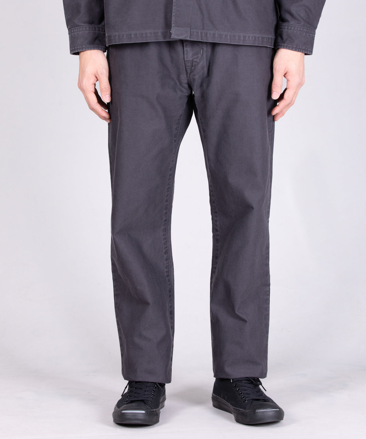 Japan blue Regular Fit Trousers - Black