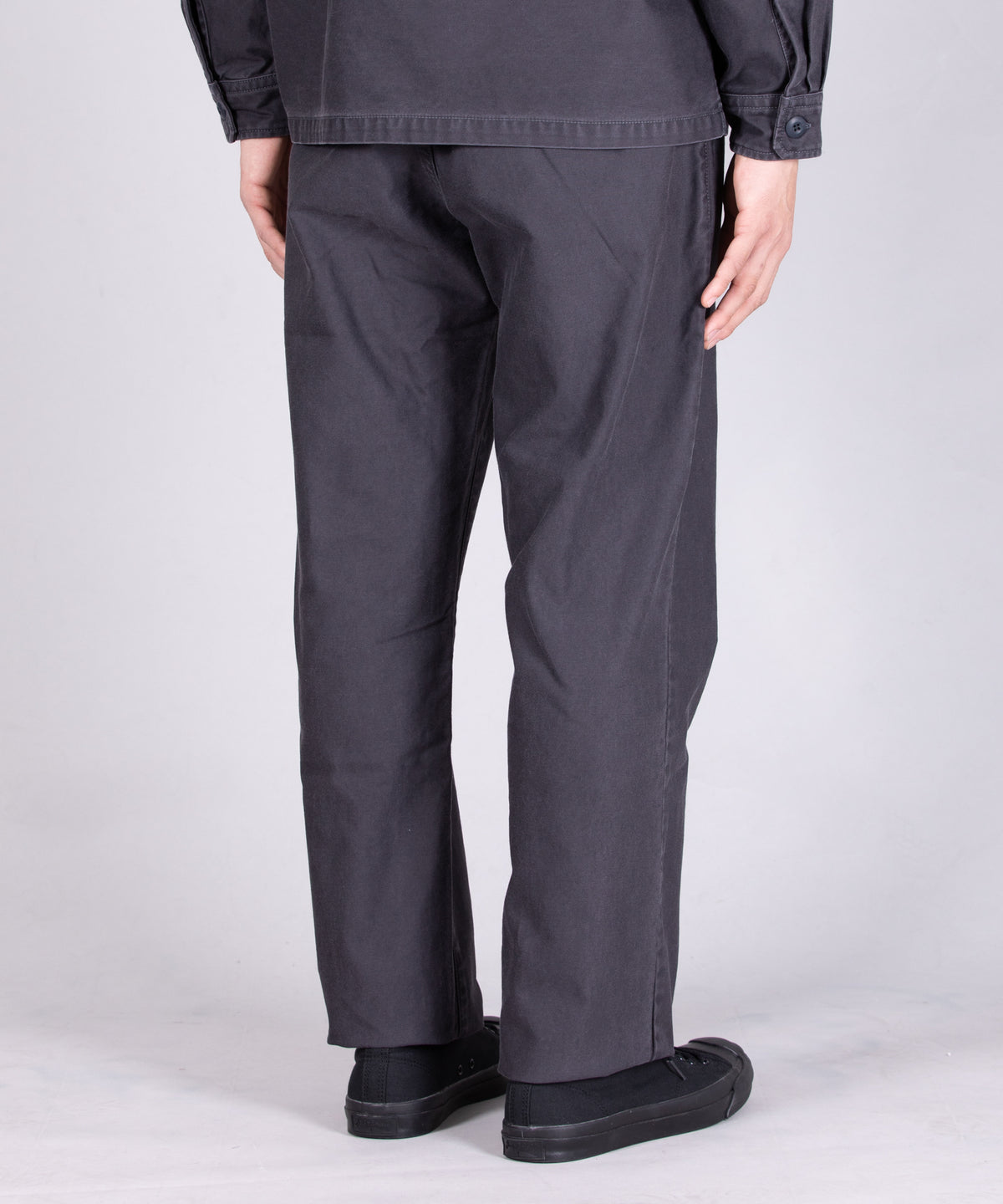Japan blue Regular Fit Trousers - Black