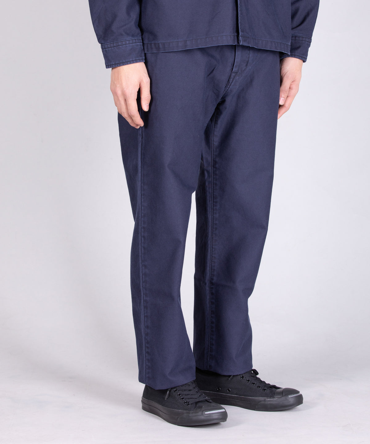 Japan blue Regular Fit Trousers - Navy