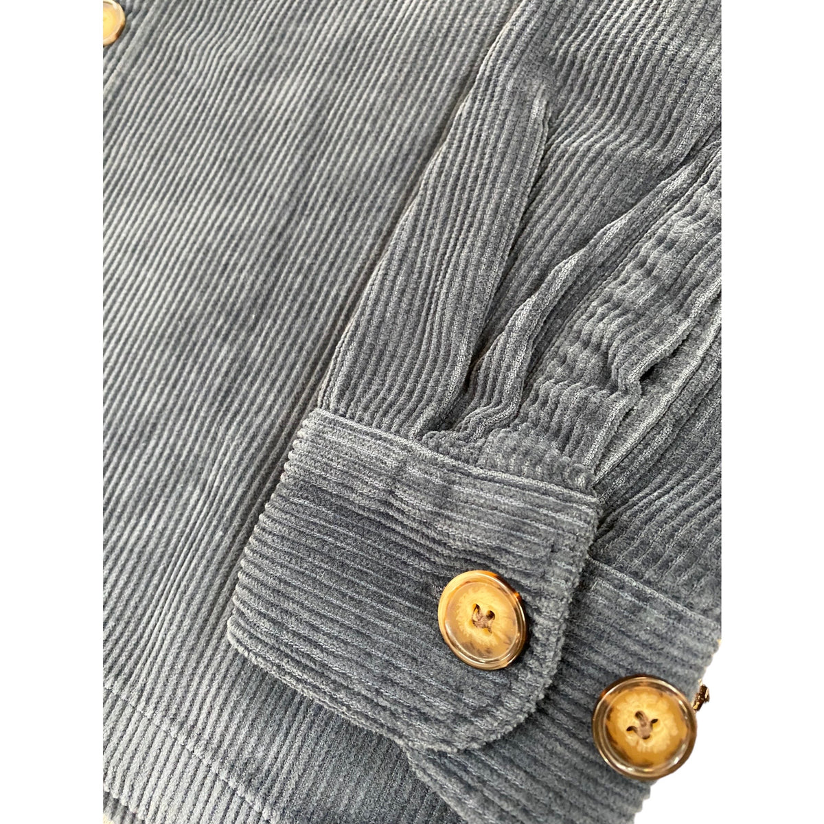 Portuguese Flannel Corduroy Overshirt - Navy