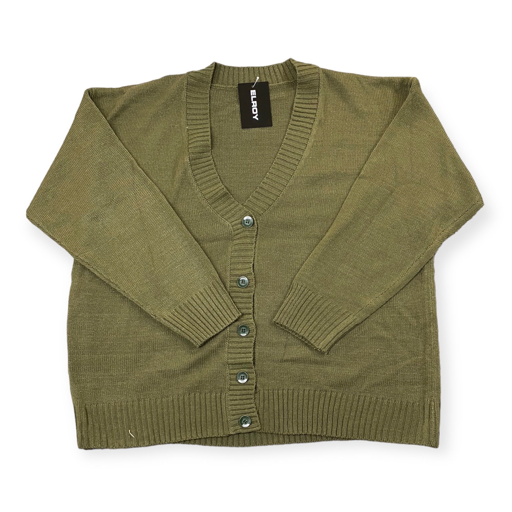 Green cardigan hotsell sweater