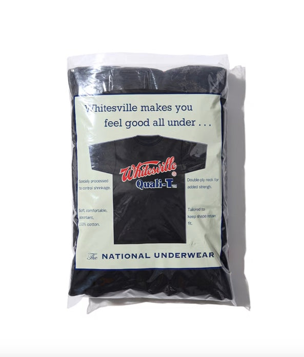 WHITEVILLE 2-PACK T.SHIRTS - BLACK