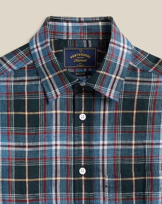 Portuguese Flannel Handle Long Sleeve Linen Shirt