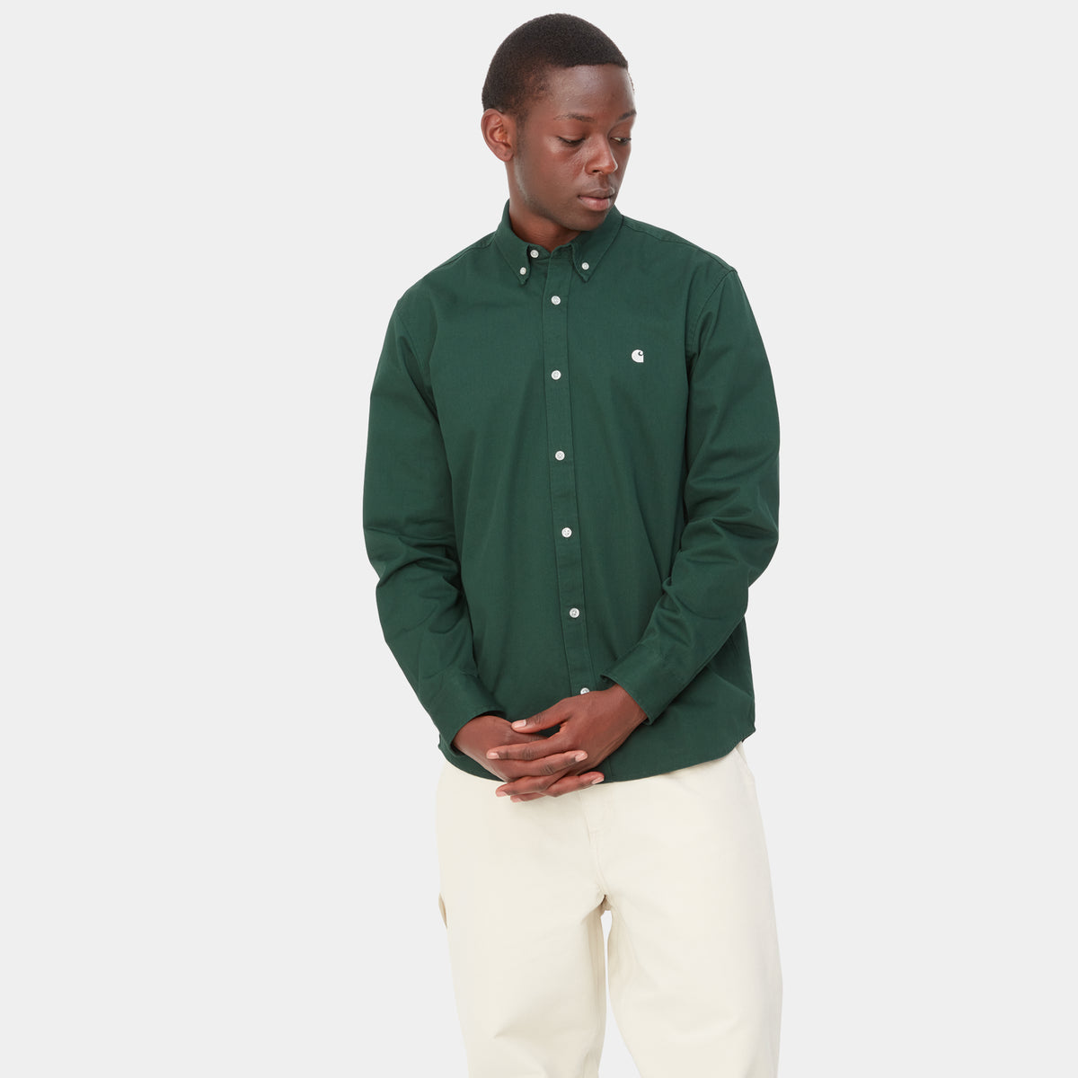 Carhartt L/S Madison Shirt - Discovery Green/Wax