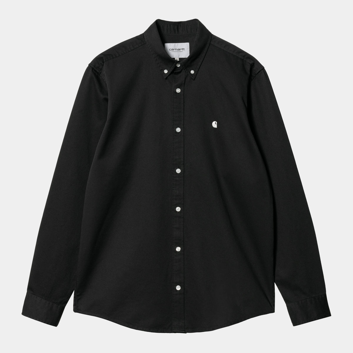 Carhartt L/S Madison Shirt - Black/Wax