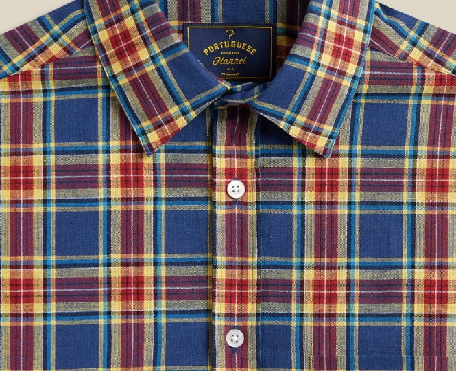 Portuguese Flannel Offa Long Sleeve Linen Shirt