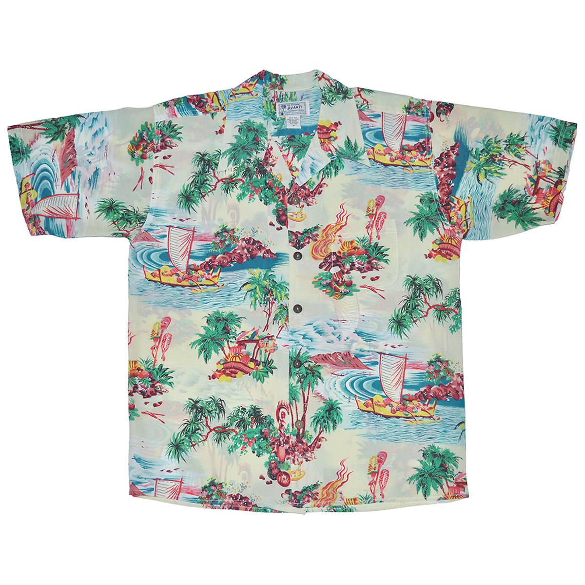 Avanti Hawaiian Shirt - Luau