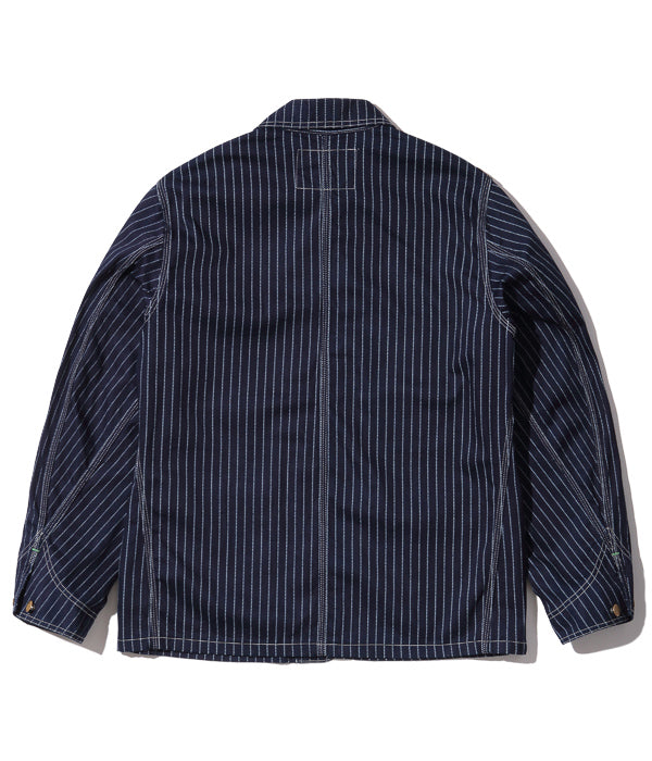 SUGARCANE WABASH STRIPE WORK COAT