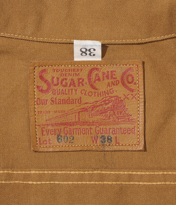 SUGARCANE TYPE 1953A Brown Duck Jacket