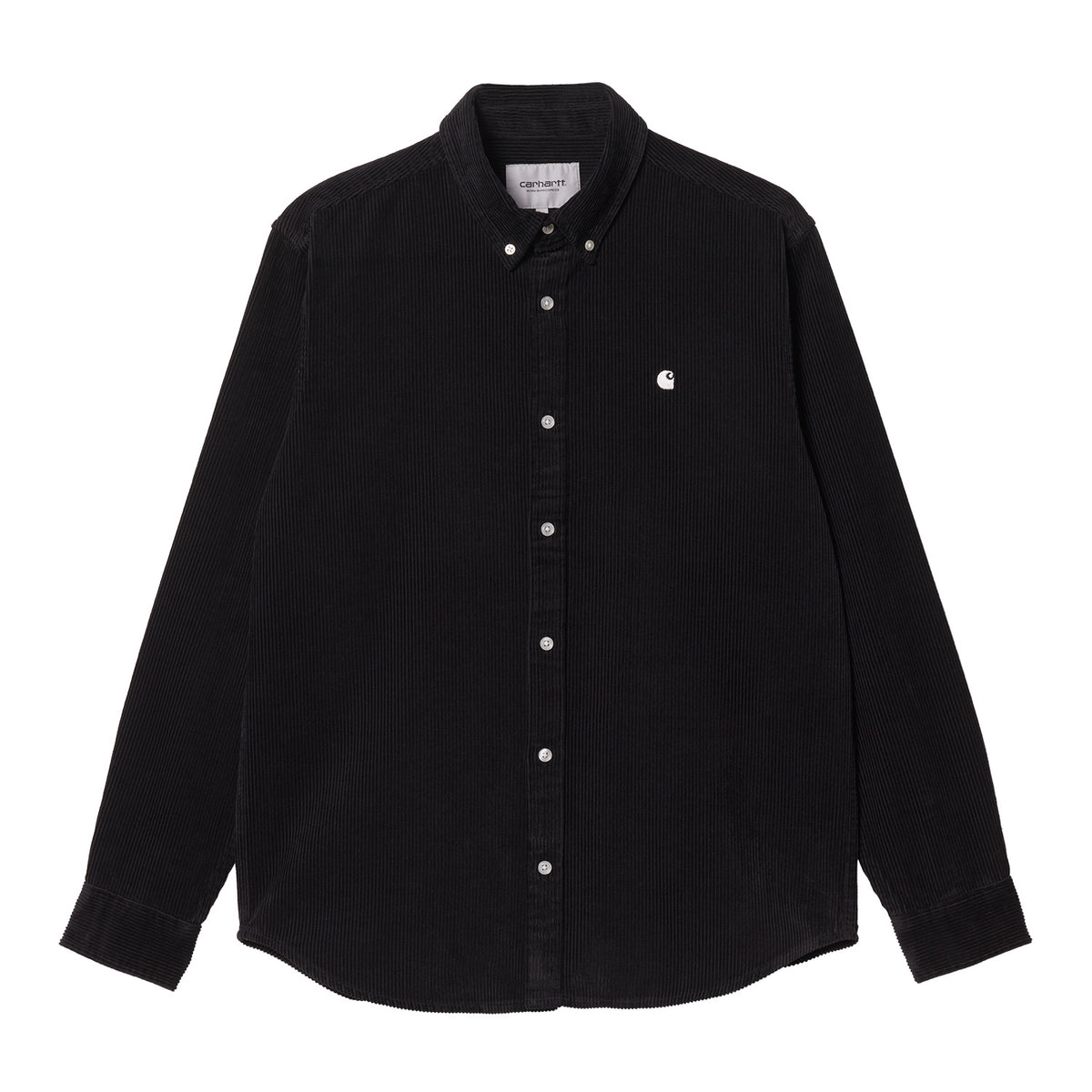 Carhartt L/S Madison Cord Shirt - Black/Wax