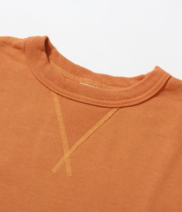 SUGARCANE BUZZ RICKSON SET-IN CREW NECK SWEATSHIRT - ORANGE