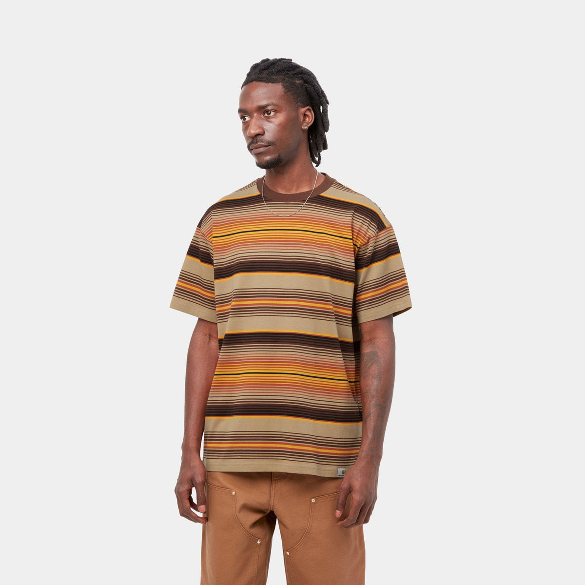 Carhartt S/S Tuscon Stripe T-Shirt - Offroad