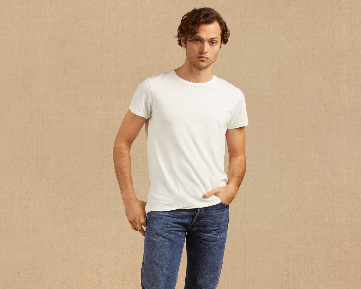 Levis Vintage Clothing 50&#39;s Sportswear T - White