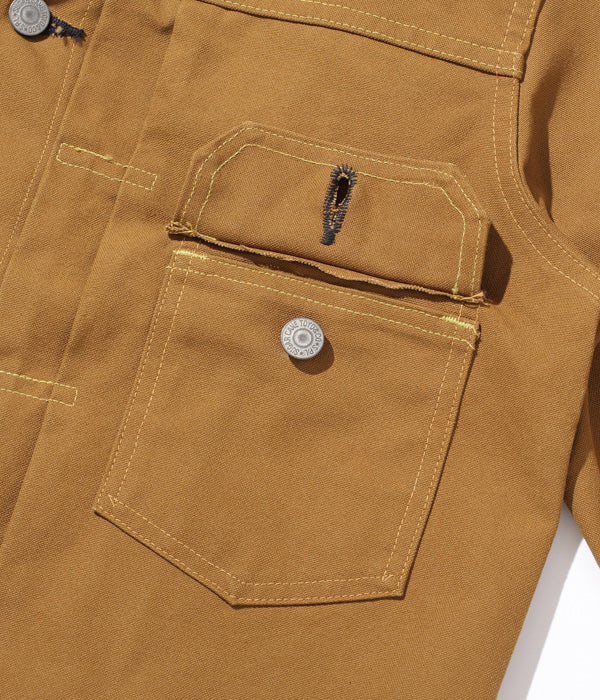 SUGARCANE TYPE 1953A Brown Duck Jacket