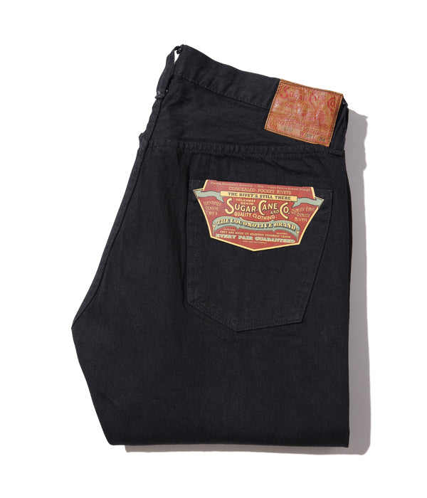 Sugarcane Type 470 Black Selvedge Denim Jean