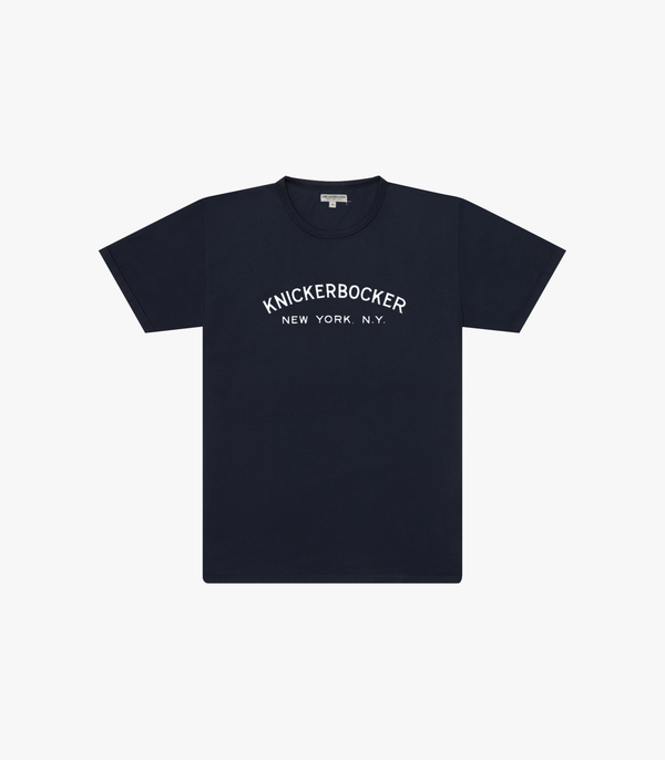 Knickerbocker Core Logo T Shirt - Dark Navy