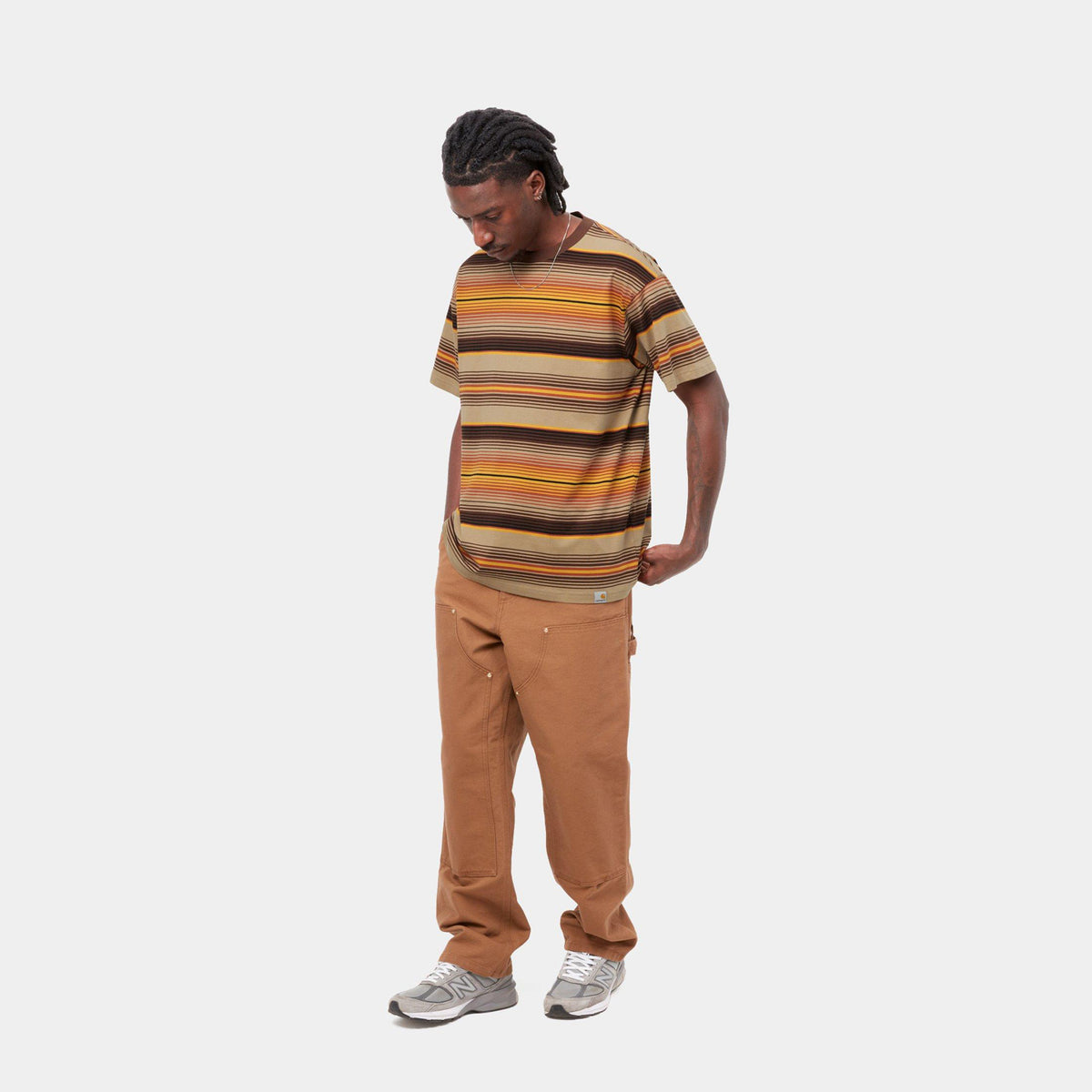 Carhartt S/S Tuscon Stripe T-Shirt - Offroad