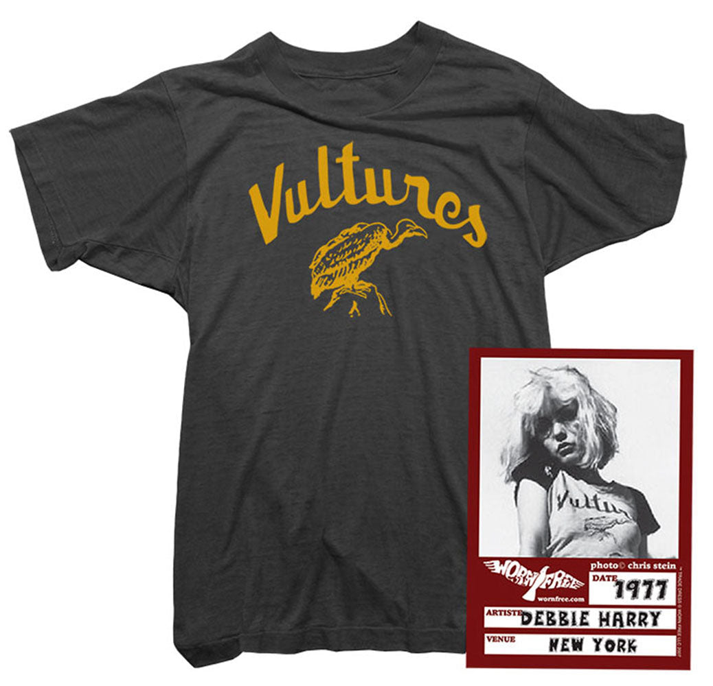 Worn Free Vultures T Shirt - Black
