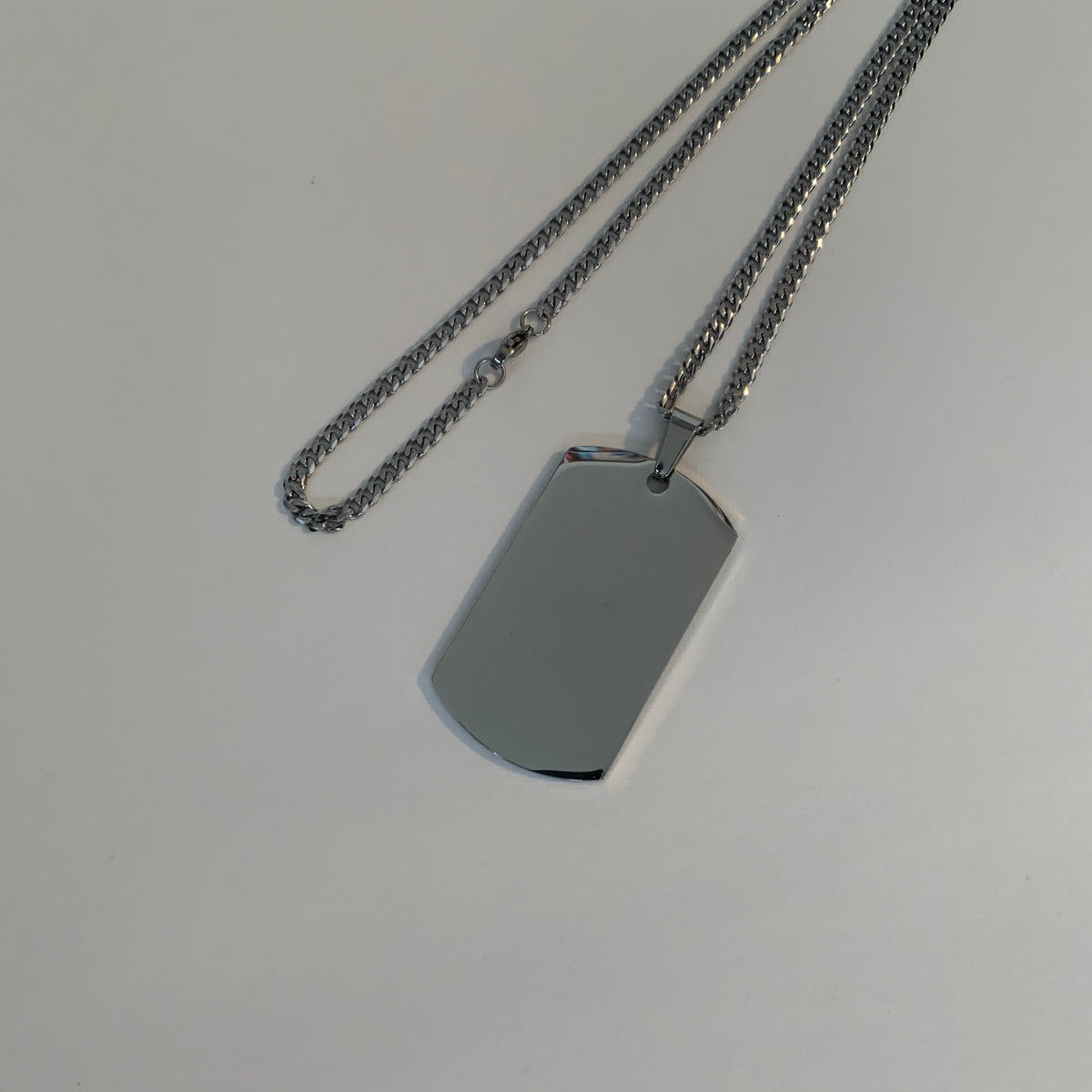 Dog Tag Link Chain