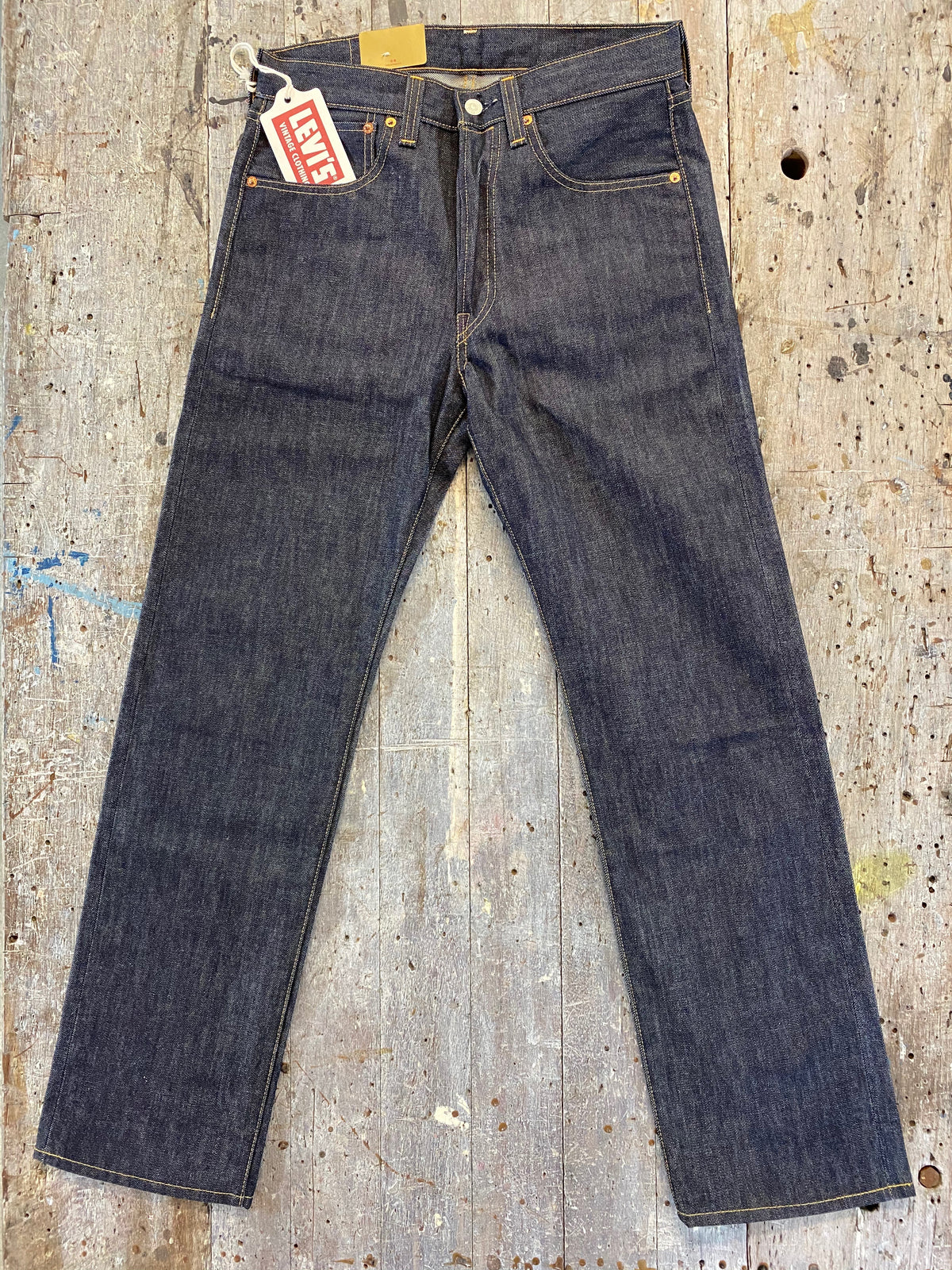 LEVIS VINTAGE CLOTHING 1947 501 RAW SHRINK TO FIT