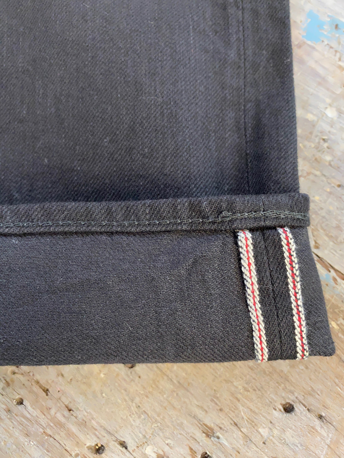 Sugarcane Type 470 Black Selvedge Denim Jean