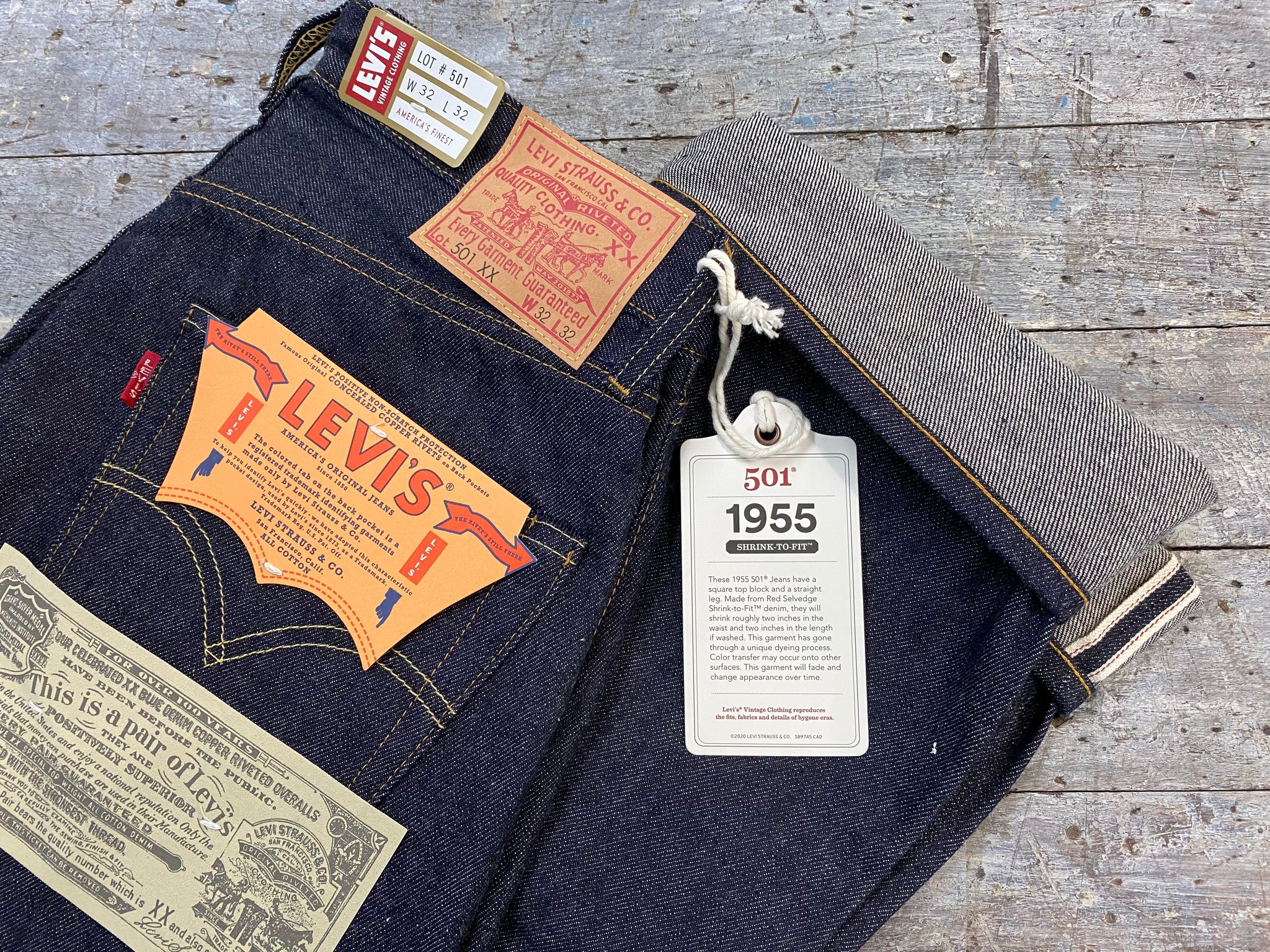 Levi's Vintage 1955 501 Jeans