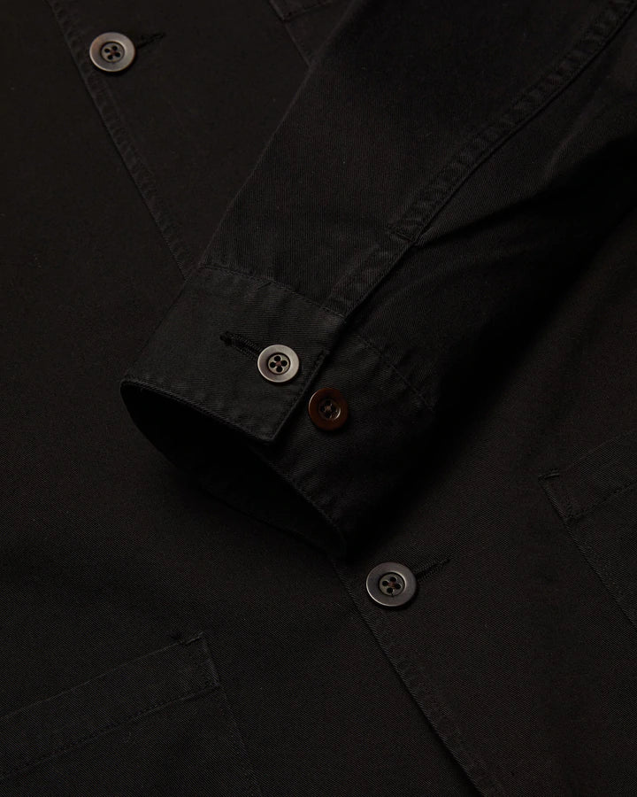 Portuguese Flannel Labura Jacket - Black