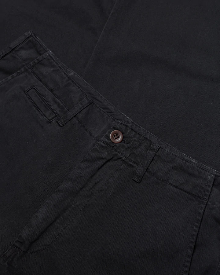 Portuguese Flannel Labura Trousers - Black