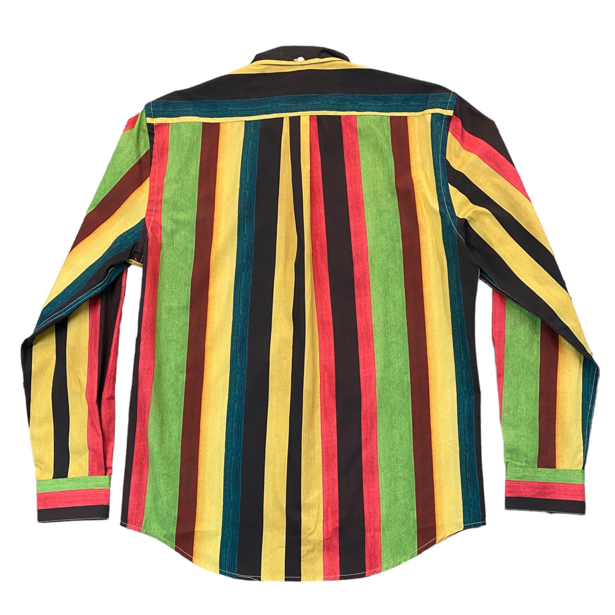 Portuguese Flannel Long Sleeve Shirt - Painting Stripes